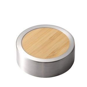 450ml Bamboo Encased Stainless Steel Coffee Mug With Double Wall Insulation 5