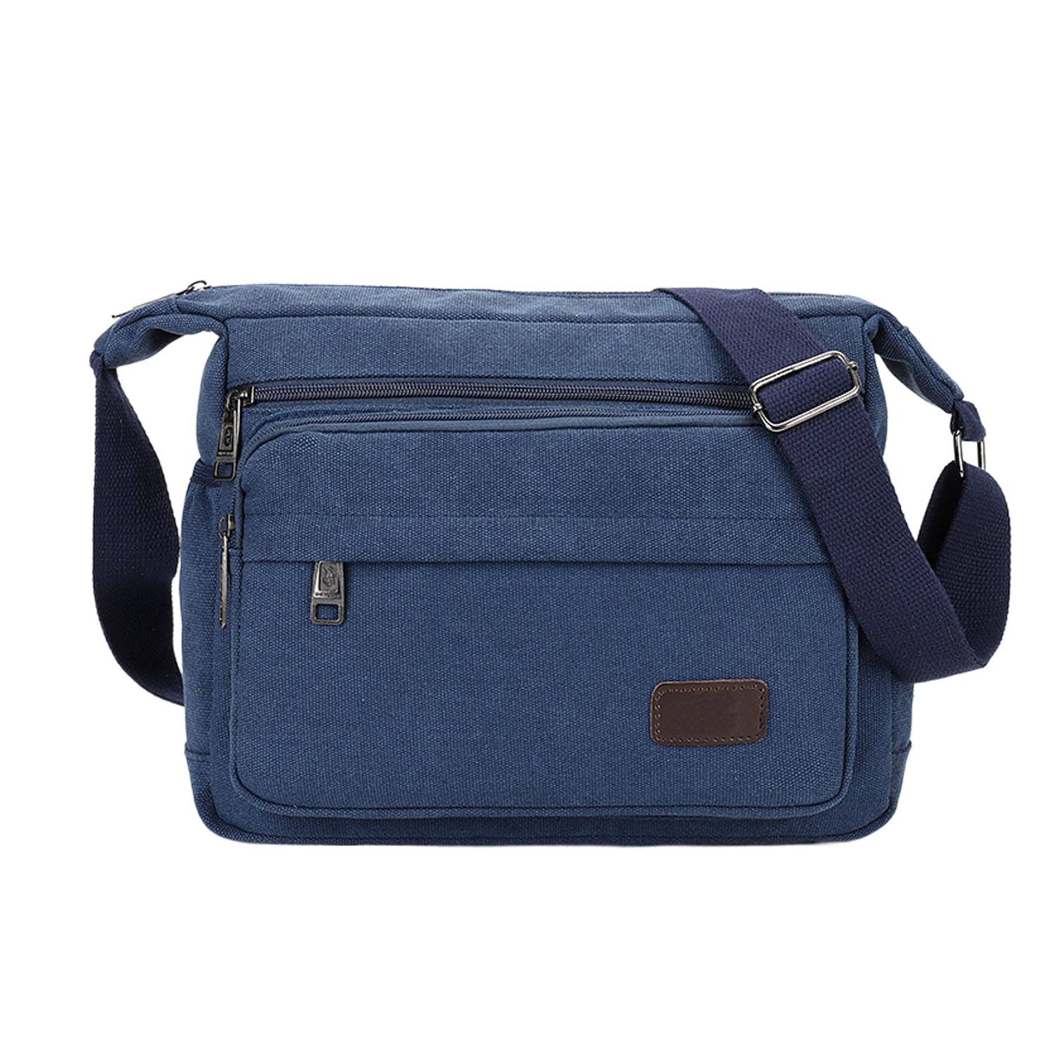 Canvas Crossbody Messenger Bag 7