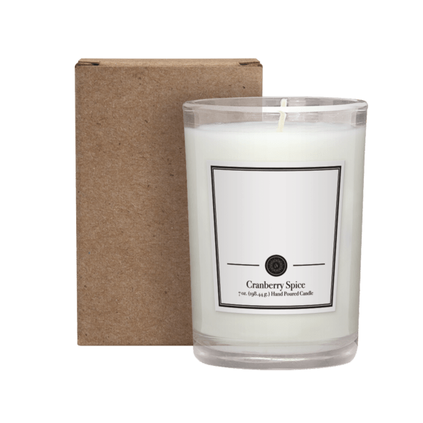 Custom 8 oz. Scented Tumbler Candle in a Cardboard Gift Box 55