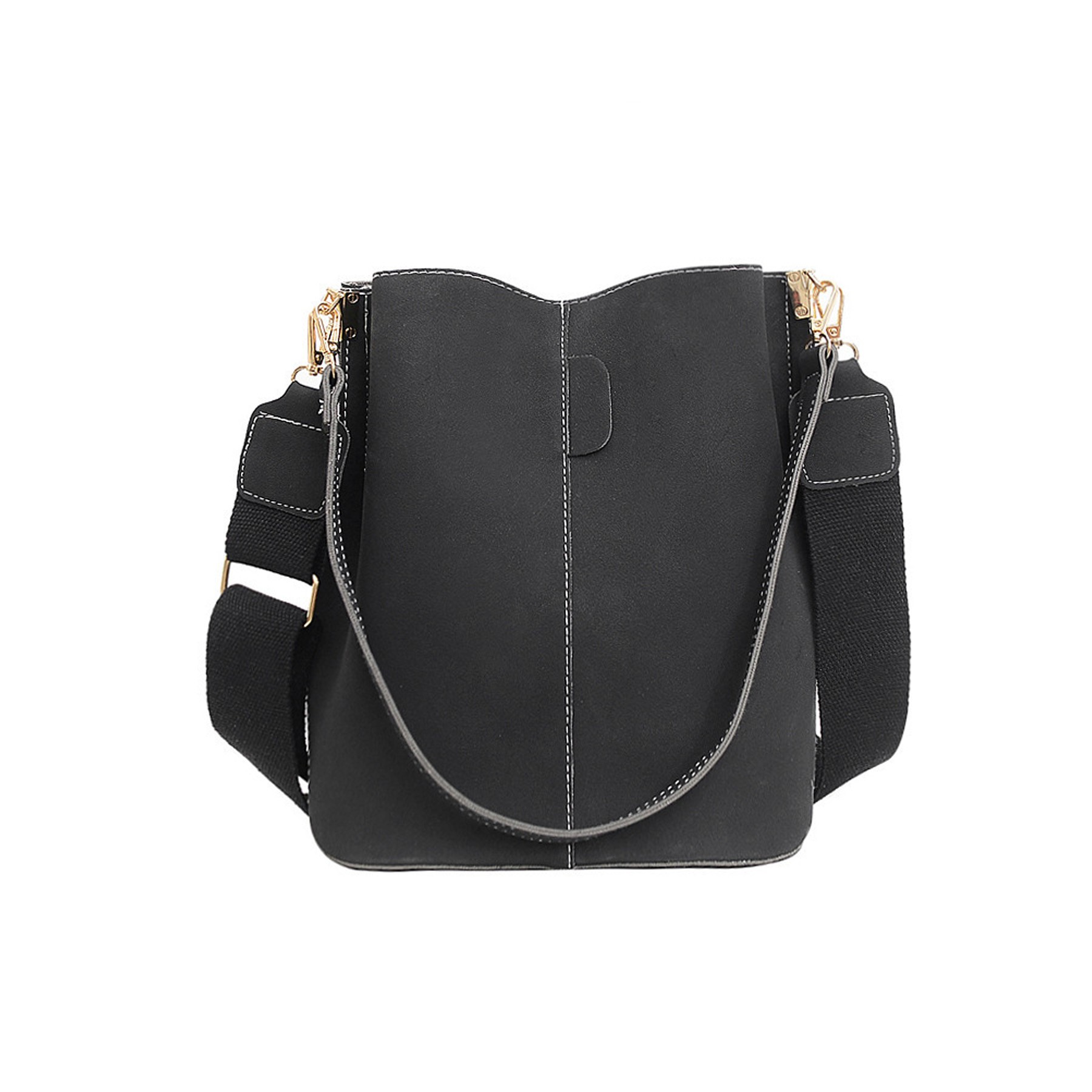Women Vintage Bucket Shoulder Bag 2
