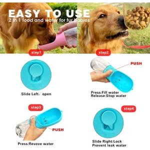 20oz Dog Watar Bottle For Outdoor Walking 9