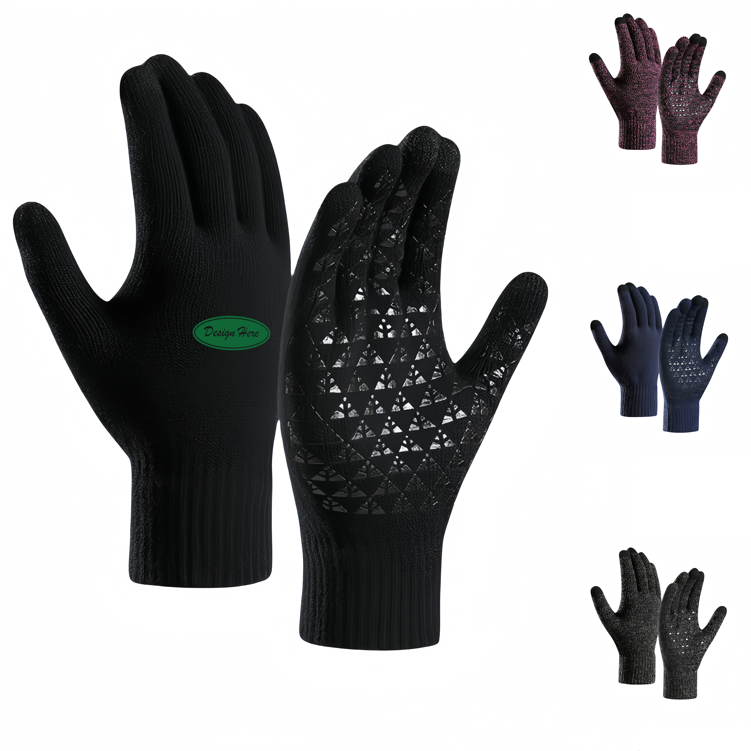Anti-Slip Touchscreen Winter Gloves 3
