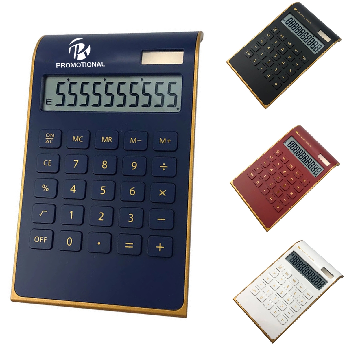 10 Digits Solar Dual Powered Desktop Calculator 3