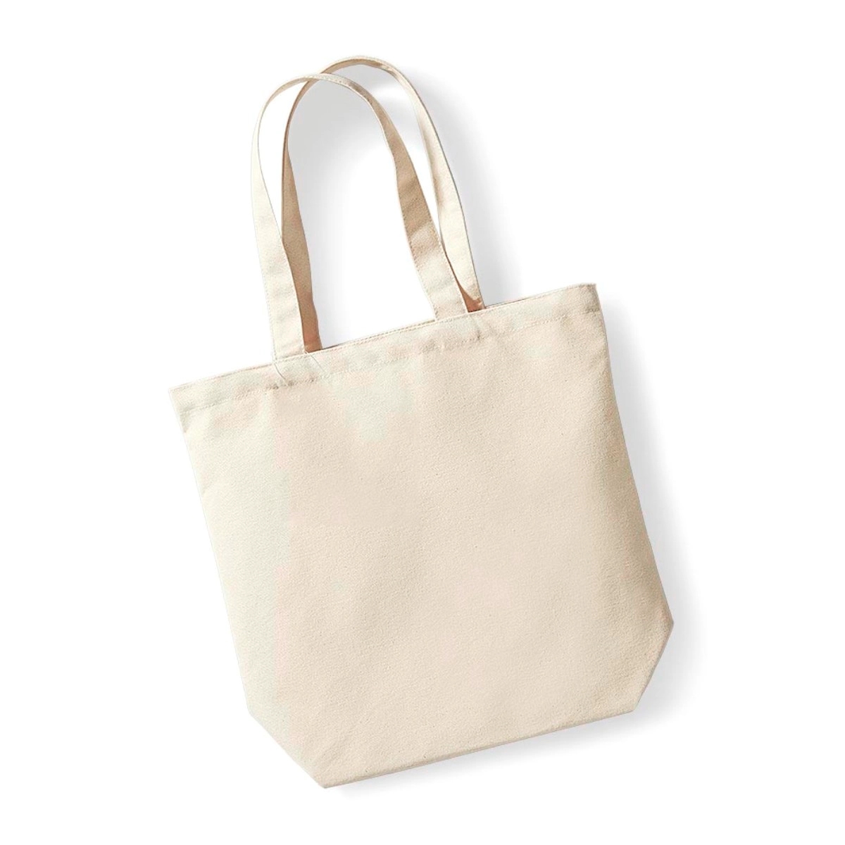 Wholesale Reusable Blank Canvas Cotton Tote Shopping Bag 3