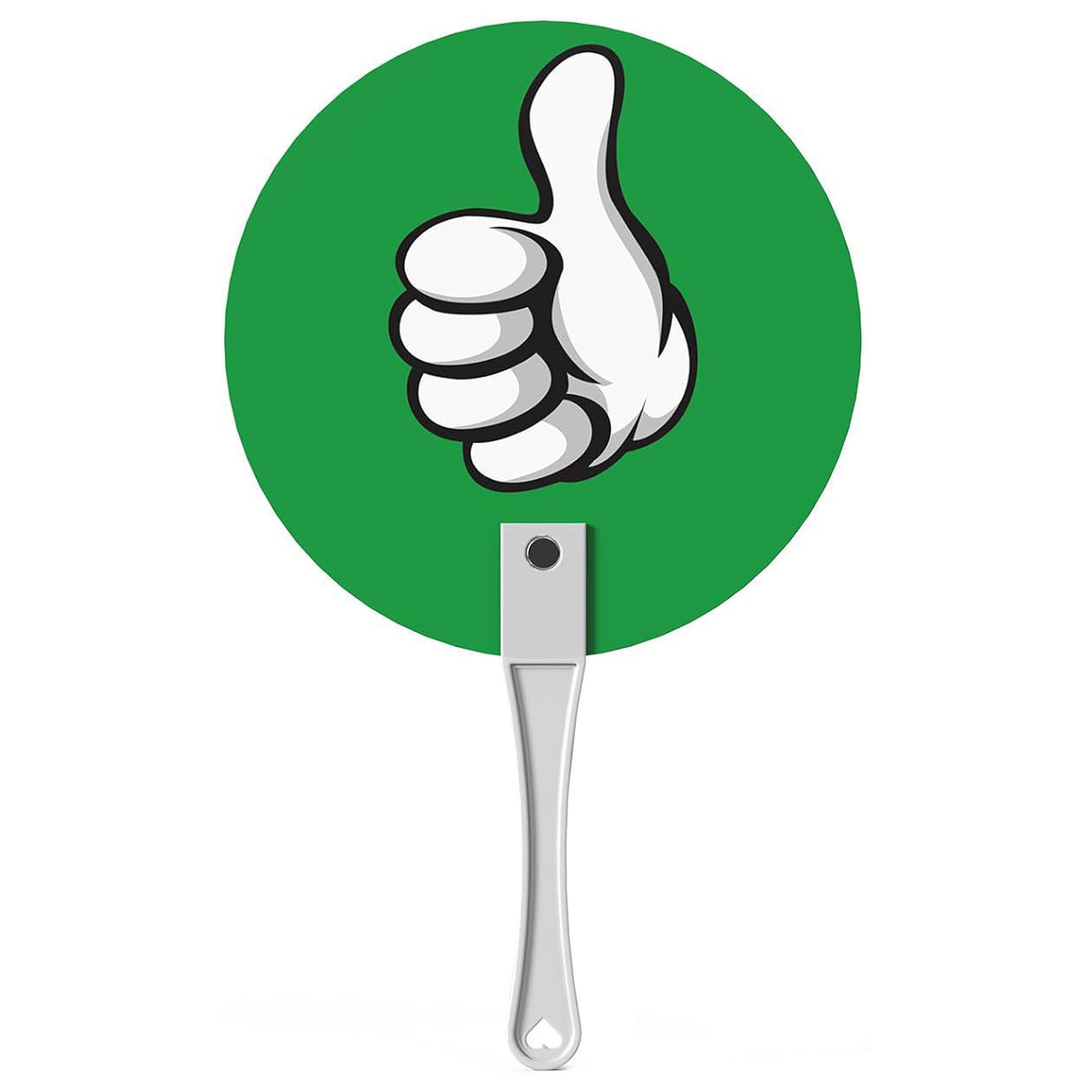 Plastic Advertising Fans 8