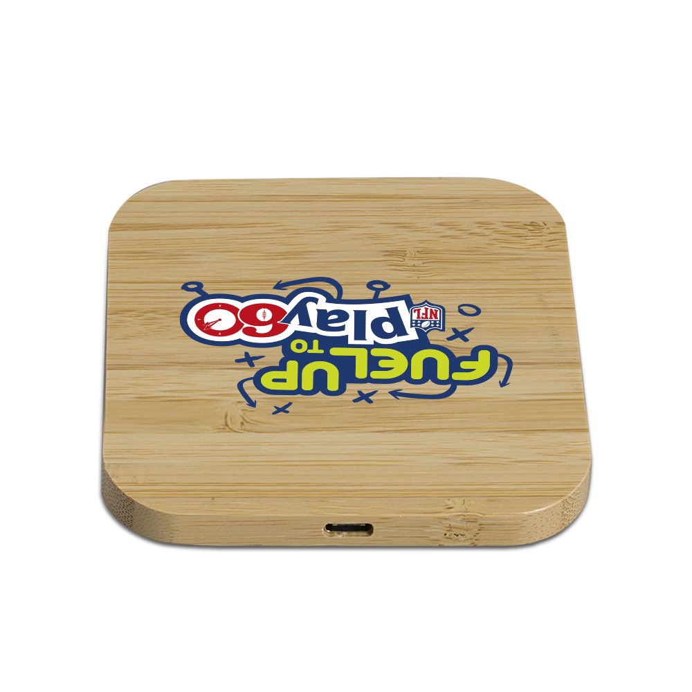 Paso 15W Bamboo Eco-Friendly Wireless Charger 14