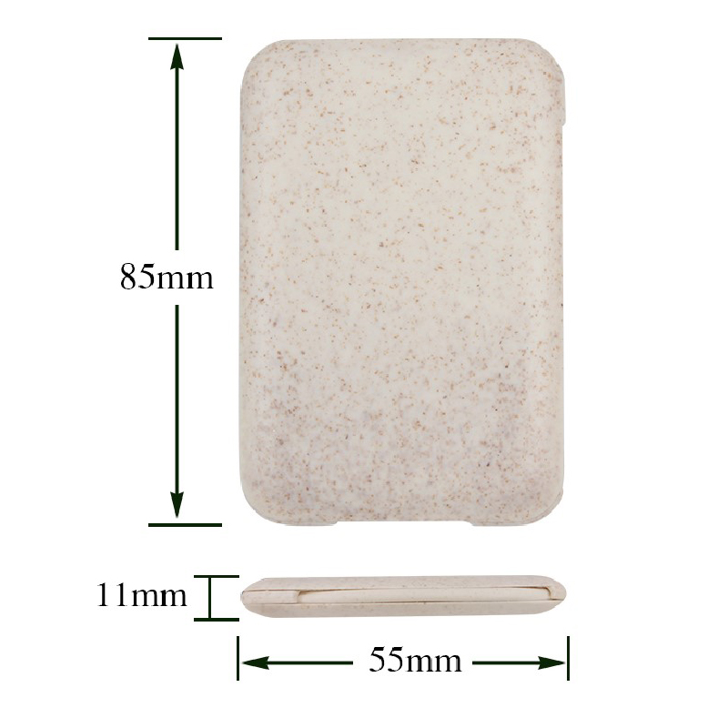 Eco-Friendly 6-in-1 Charging Cable Kit Wheat Straw 16