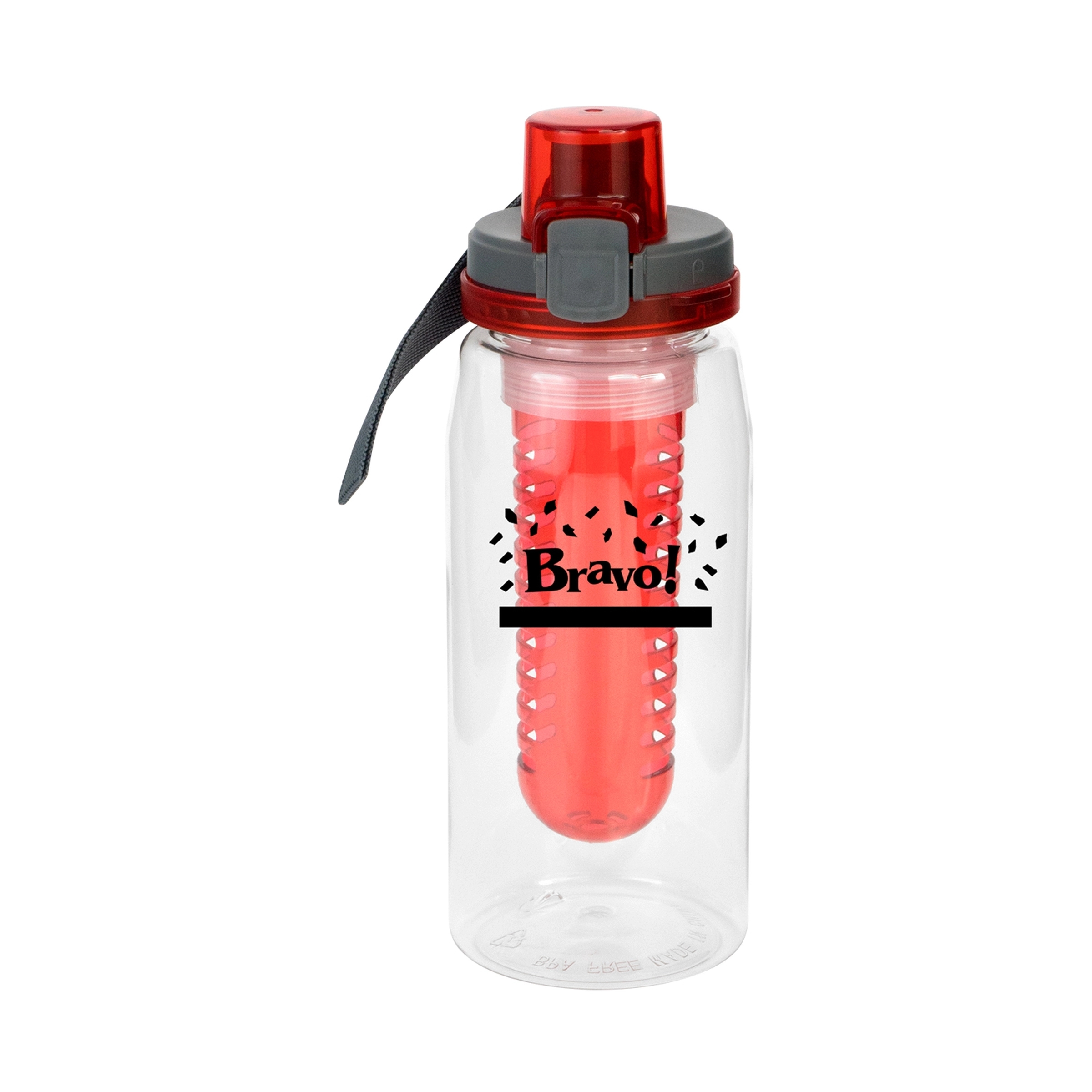 Locking 25 oz. Recycled Bottle with Infuser 2