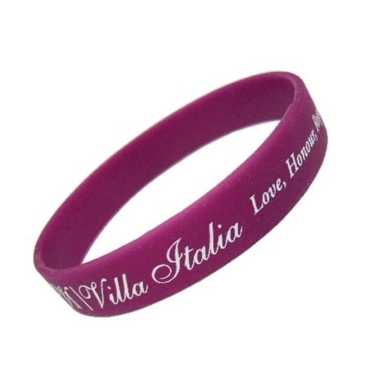Promotional Silicone Sport Wristband, Bracelet 1
