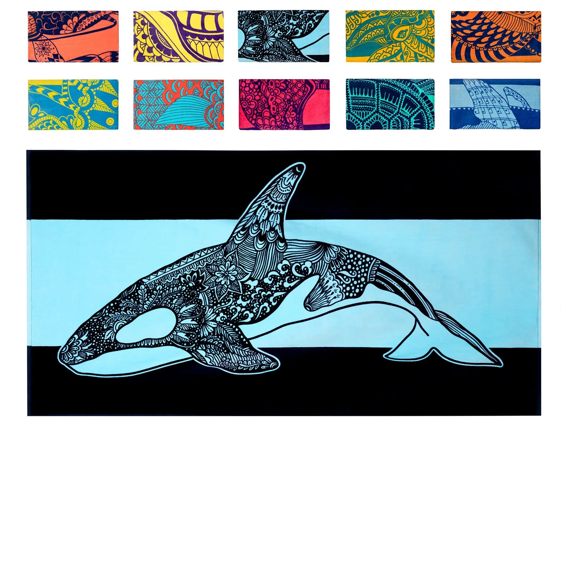 Full Color Beach Towel - 31.5'' x 63'' 14