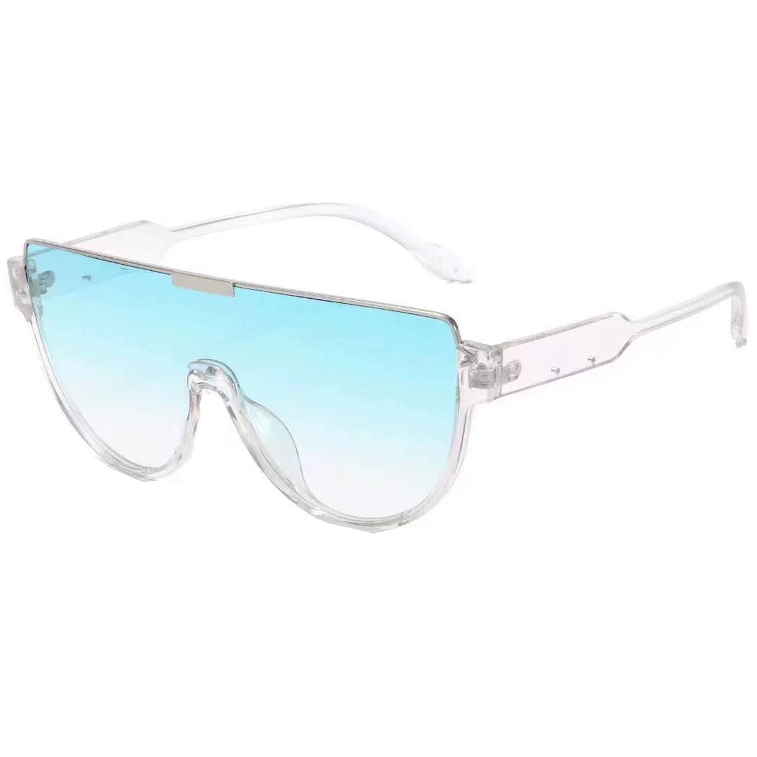 Vintage Semi-Round Oversized UV400 Sunglasses 3