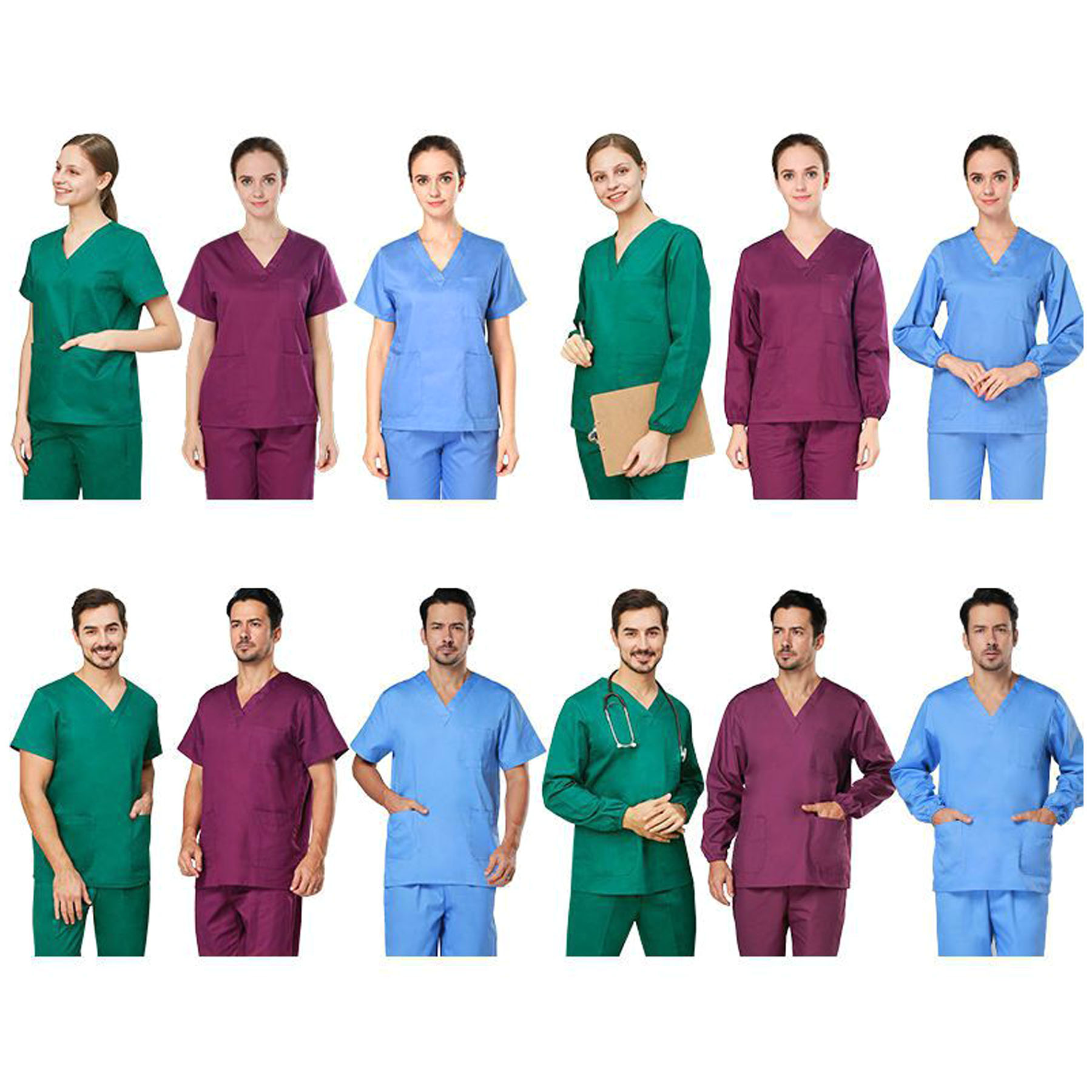 Fundamentals Unisex Suit For Hospital Uniforms 1