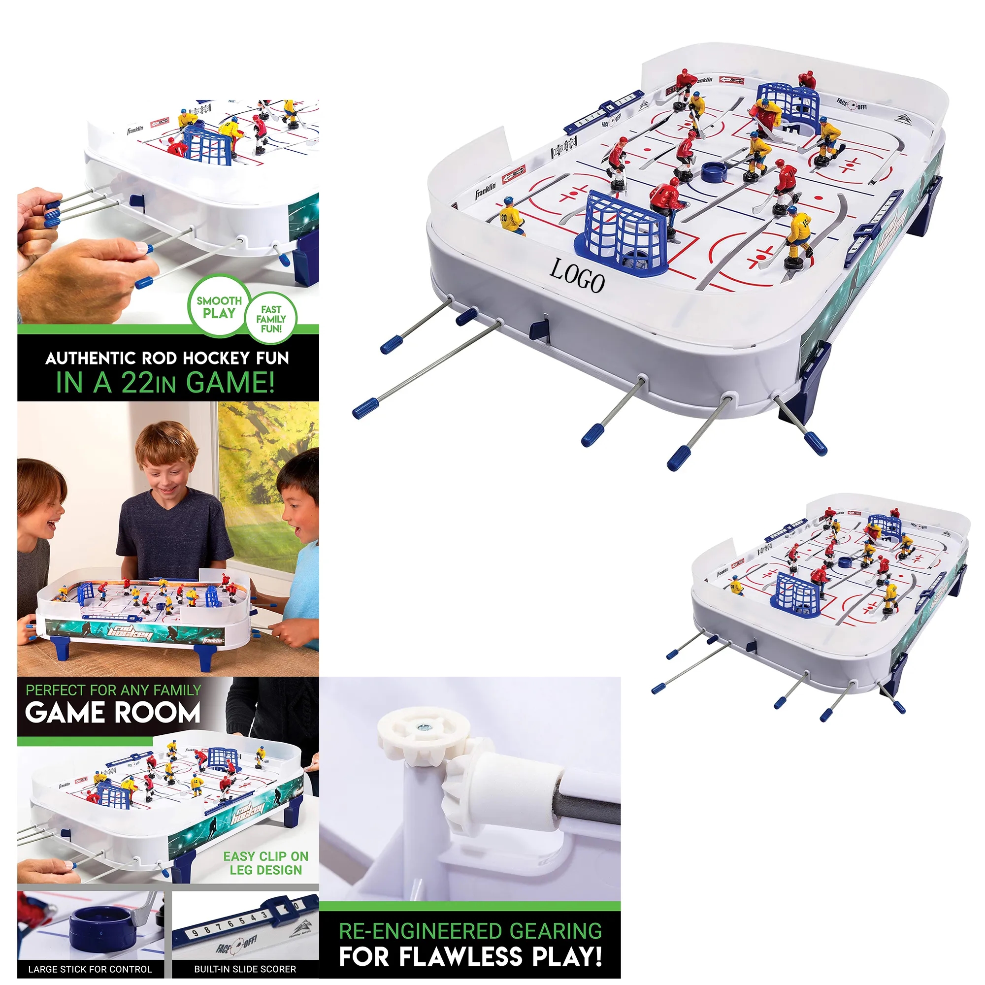 Table Rod Hockey Game Set 4