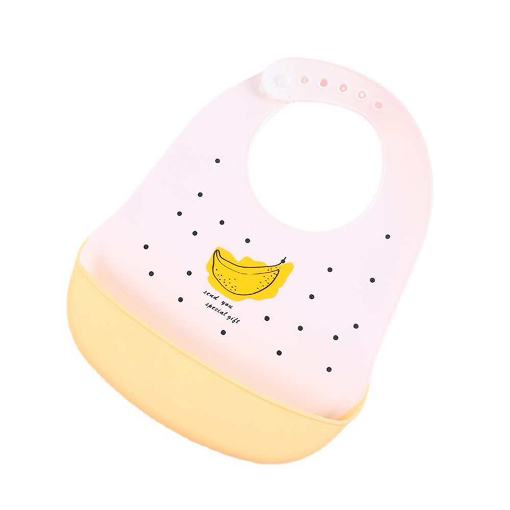 Silicone waterproof baby bib 5