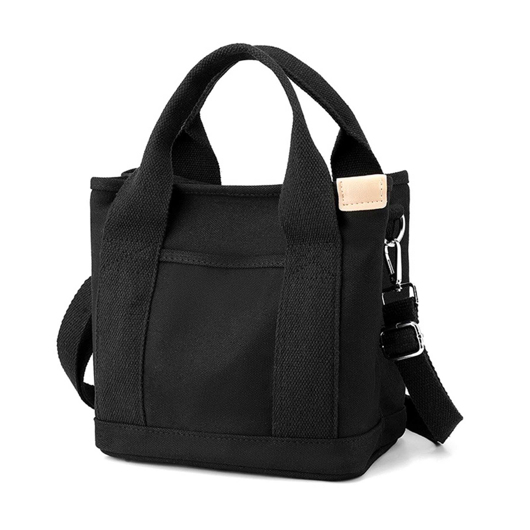 Women Thickened Canvas Shoulder Tote Bag 3