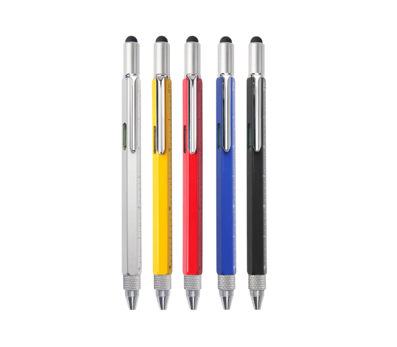 6-in-1 Metal Multifunction Tool Pen 3