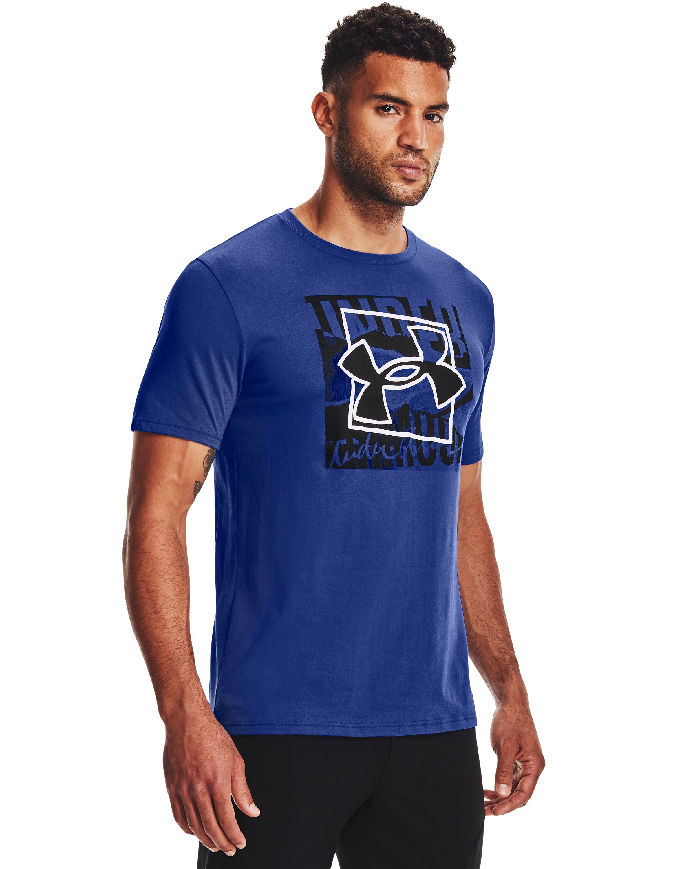 UA Boxed Logo Outline Men's Short Sleeve 2