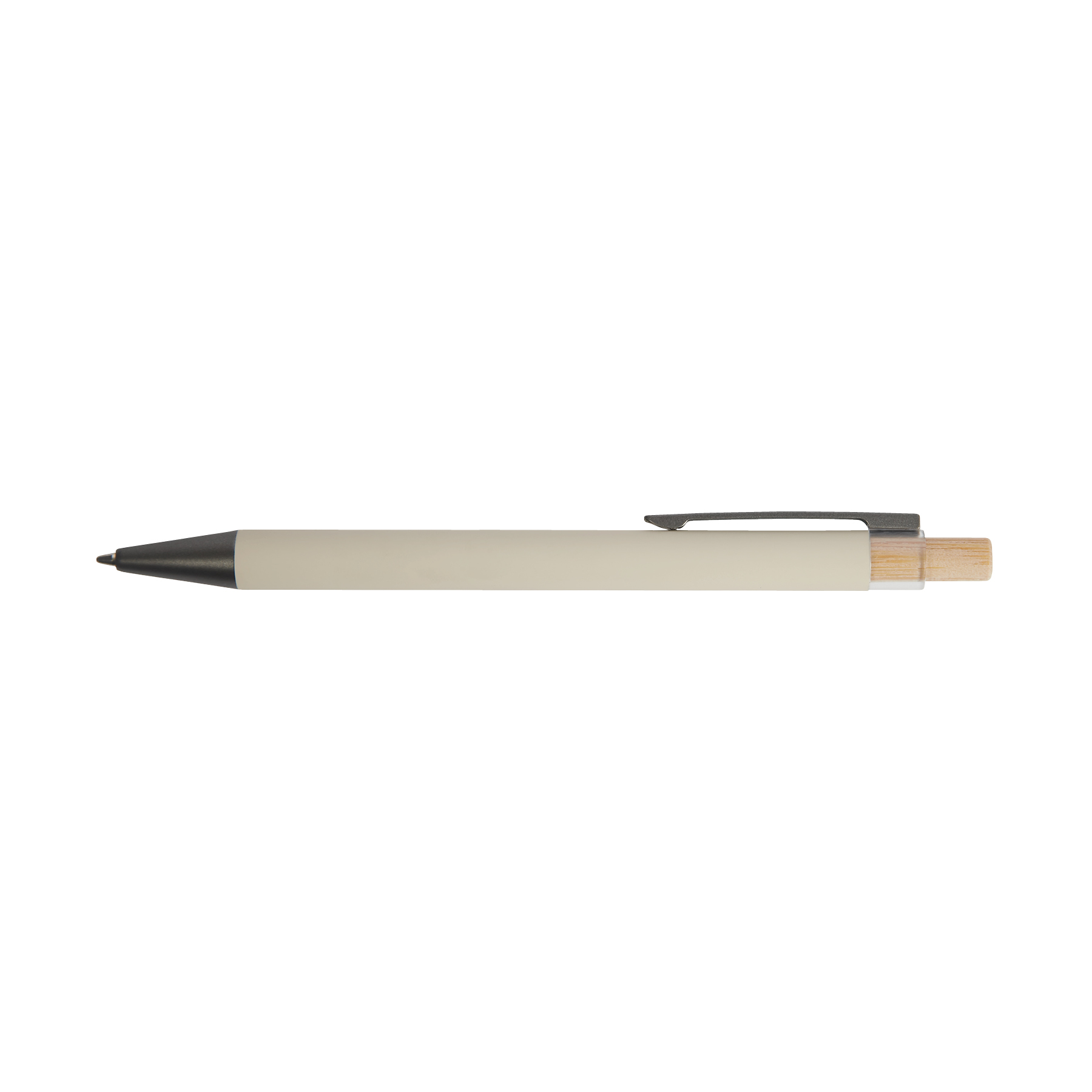 Arundi Recycled Aluminum Pen With Bamboo Plunger 10