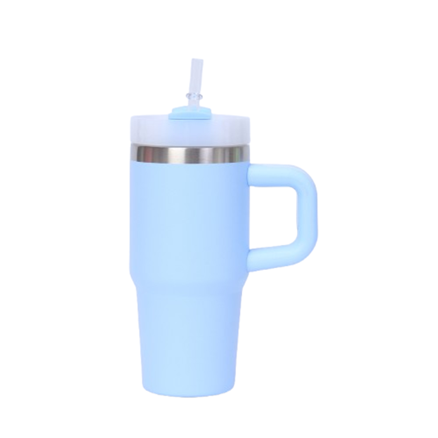 14oz Stainless Steel Insulated Straw Tumbler w/ Handle 7