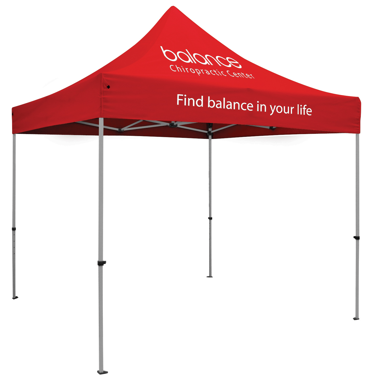 10' Premium Tent Kit (Imprinted, 2 Locations) 3
