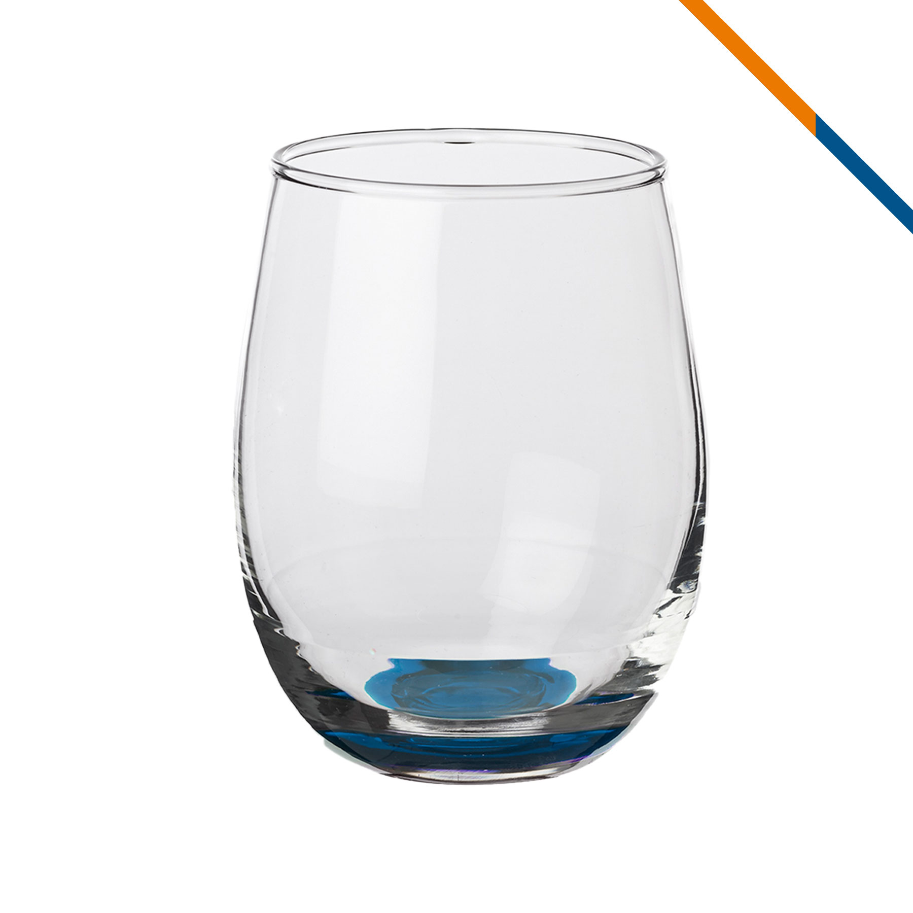 Mangia Stemless Wine Glasses - 17 OZ. 10