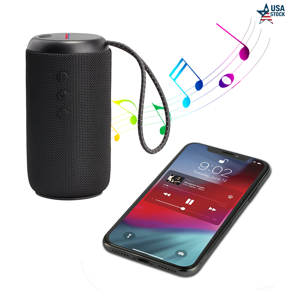 SonicWave IPX7 Waterproof Bluetooth Speaker – 5000mAh Battery, 12-Hour Playtime 4