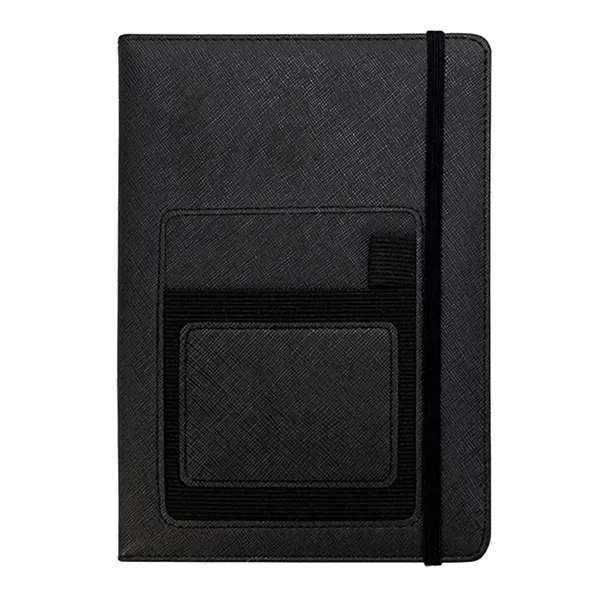 Stretchy Band Journal with Spiral Bound Notepad 3