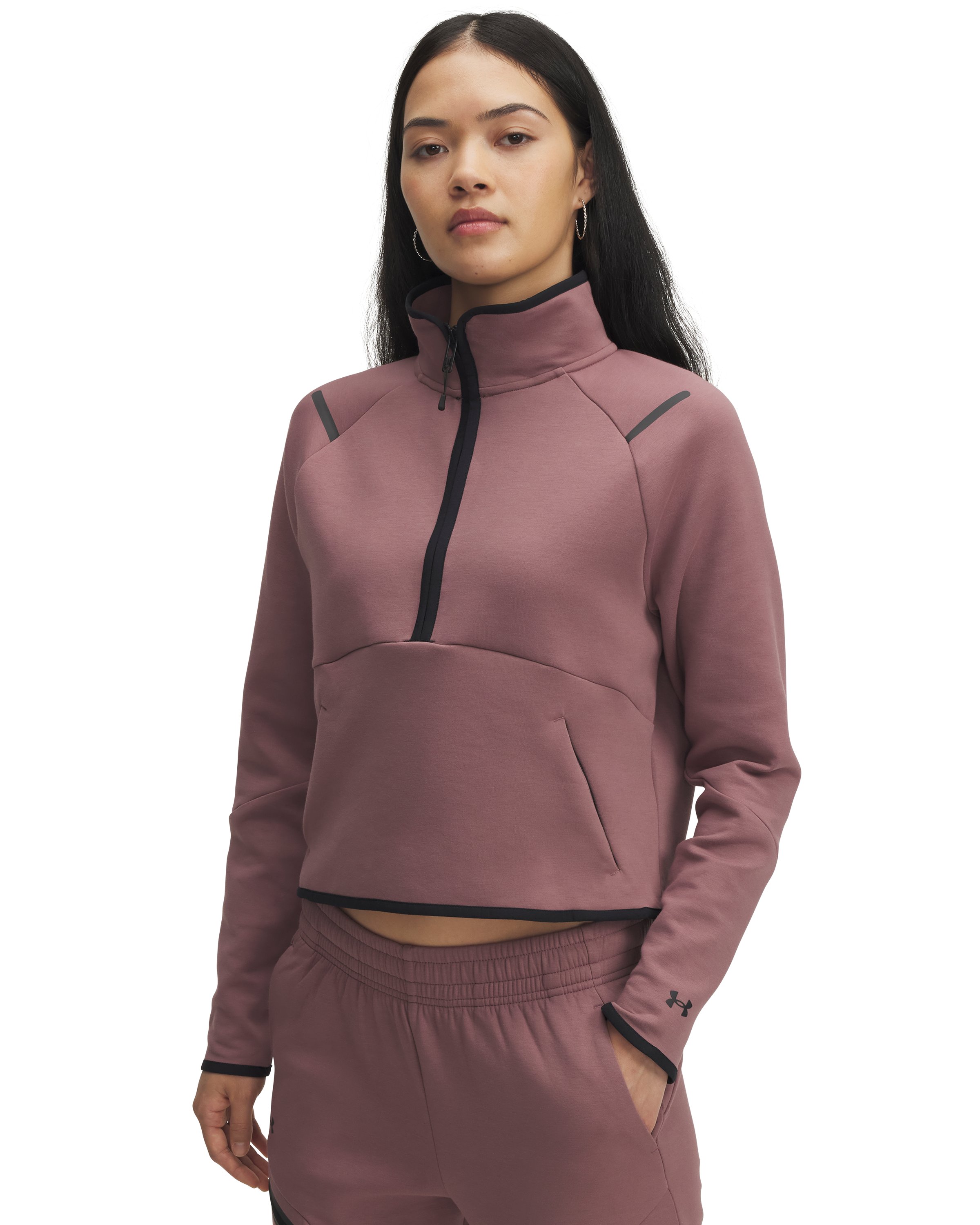 UA Unstoppable Fleece Women's Zip 1