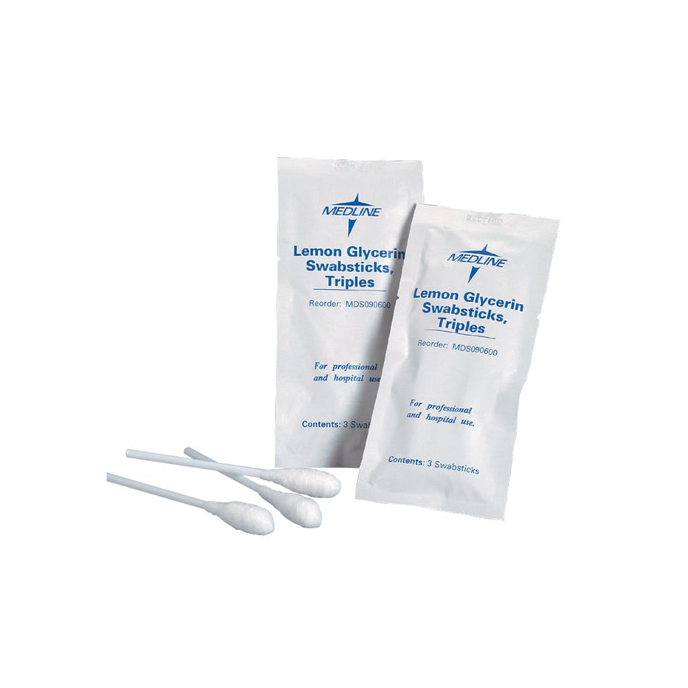 Swab Sticks - Lemon Glycerin 25 Pack 2