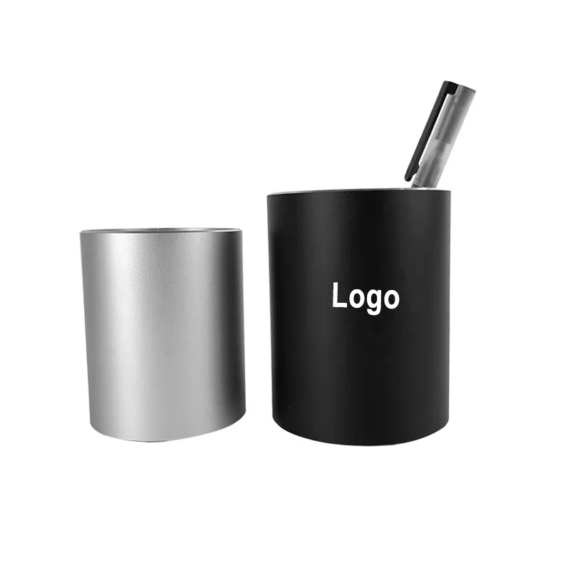 Square Pen Holder Desktop Pencil Cup 3