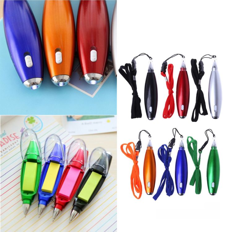 4-in-1 LED Ballpoint Note Pen 2