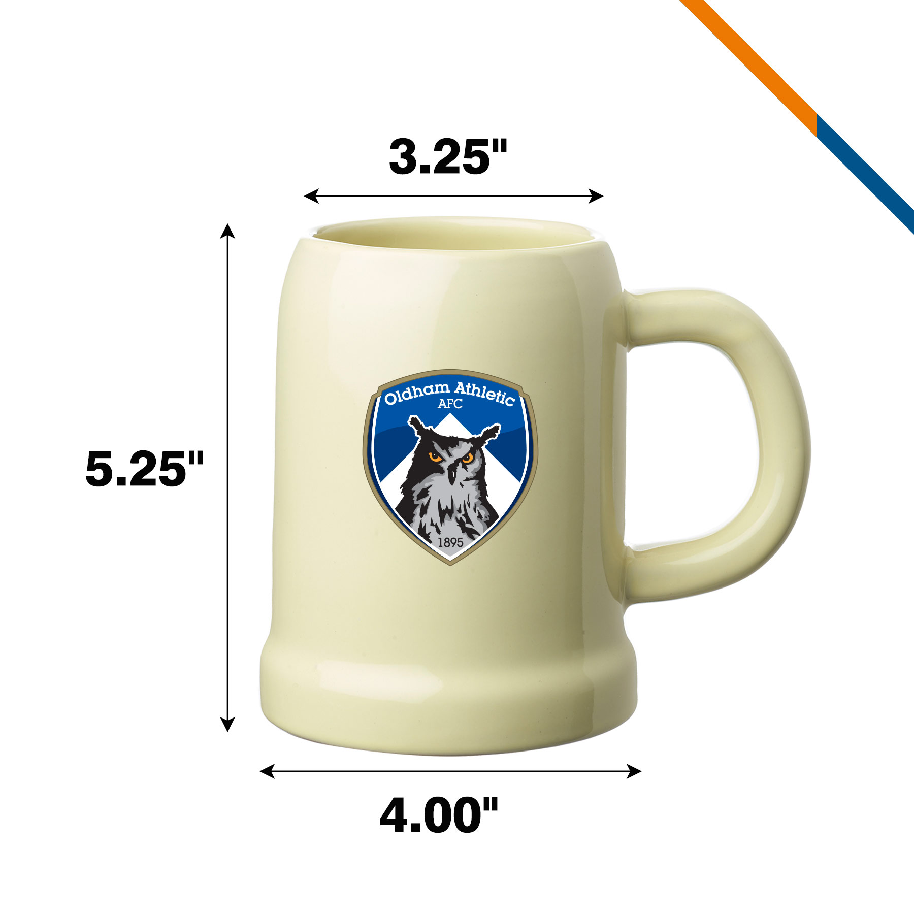 Jabo Ceramic Beer Mug - 24 OZ. 5