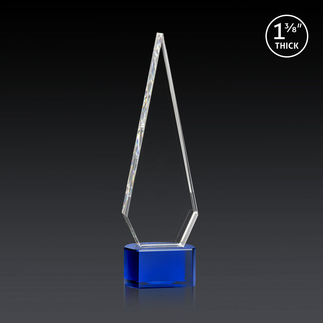Springfield 3D Award on Paragon Base - Blue 6