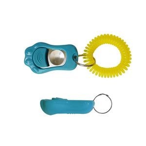 Durable Metal Pet Sound Clicker With Elastic Band 24