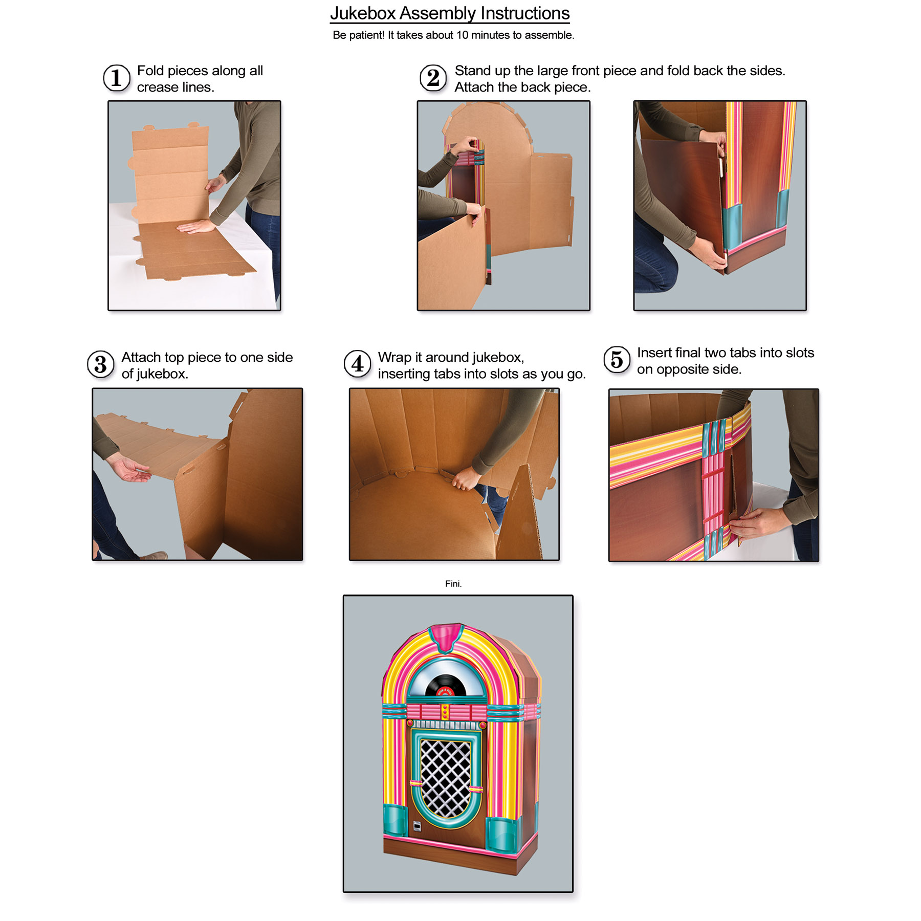 3-D Jukebox Prop 4
