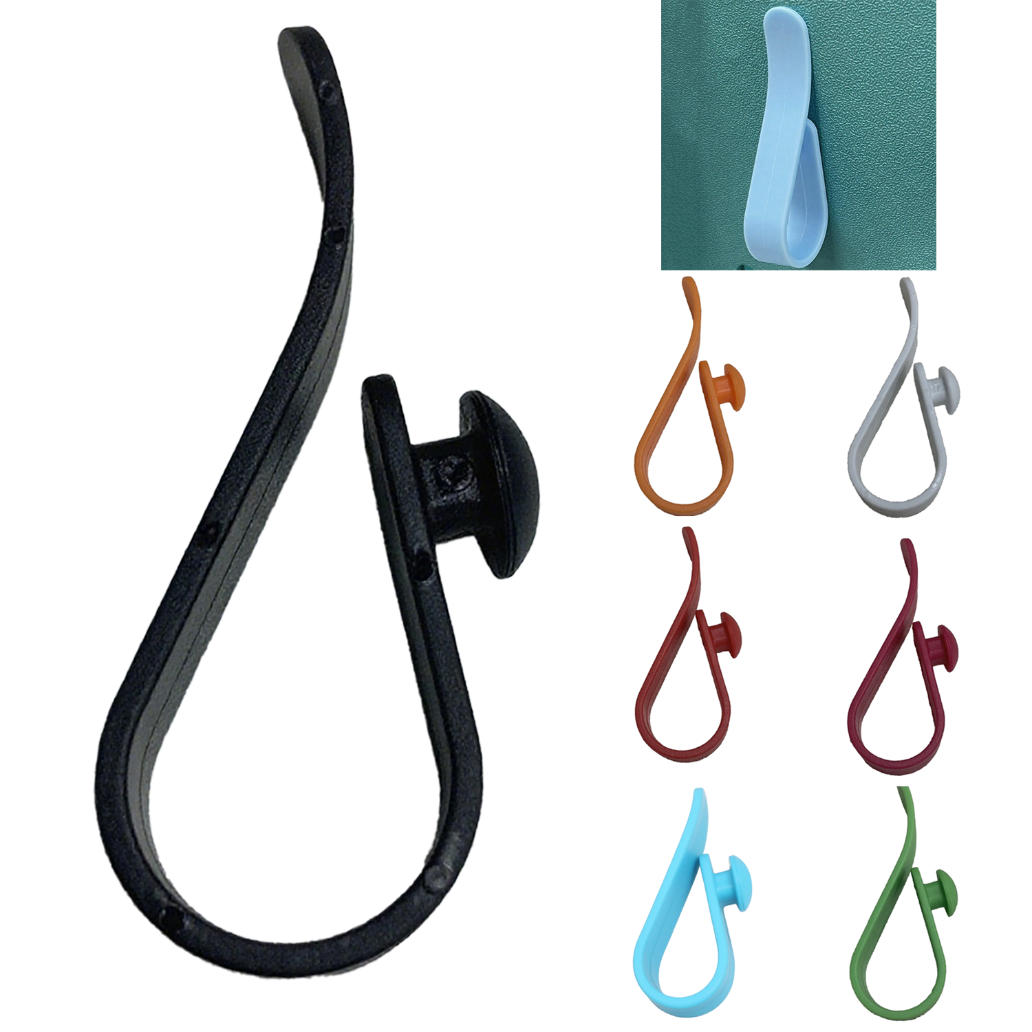Plastic Beach Bag Hooks Accessories 6