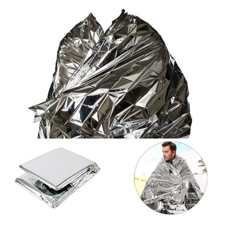 Safe Emergency Mylar Thermal Blanket 1
