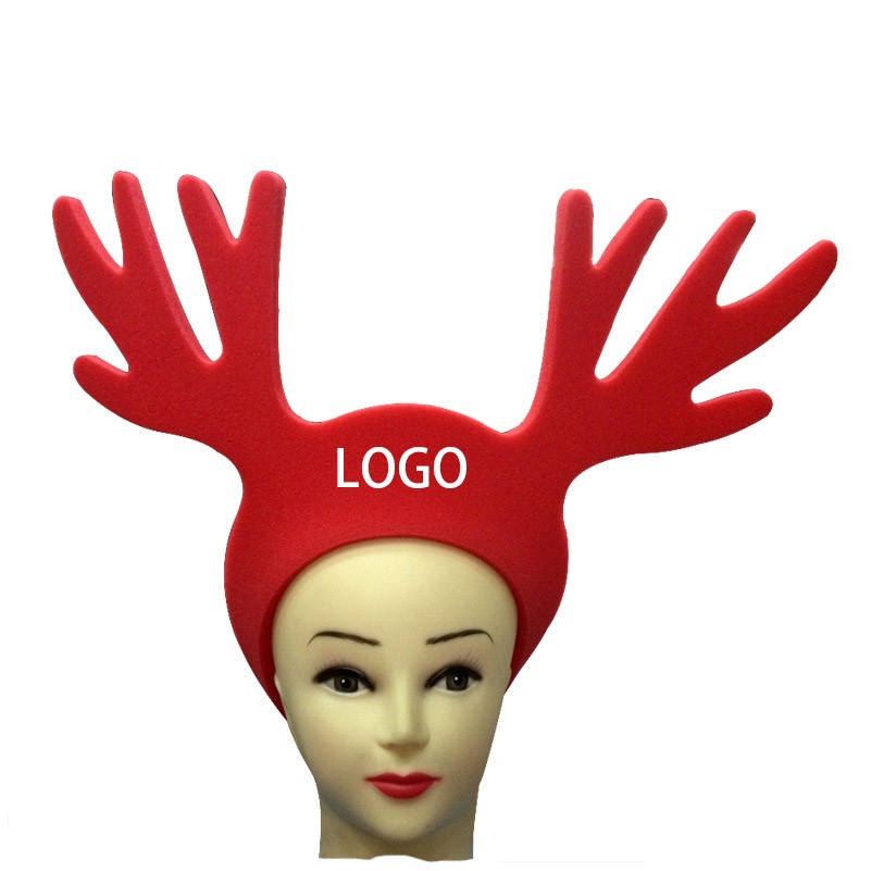 Large Foam Antler Headband For Christmas Event and Party 2