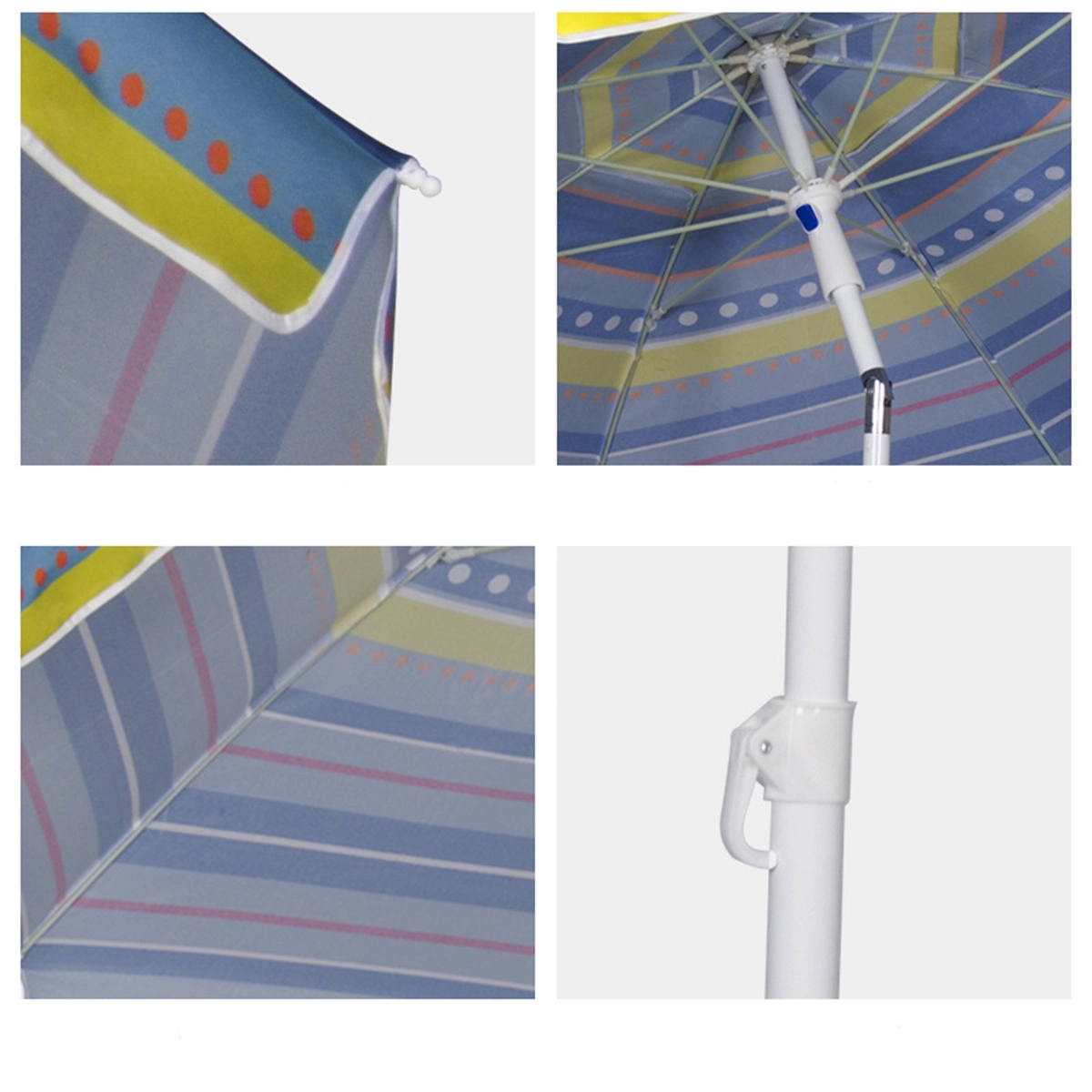 2 In 1 Portable Sun Shade & Beach Umbrellas For Sand 3