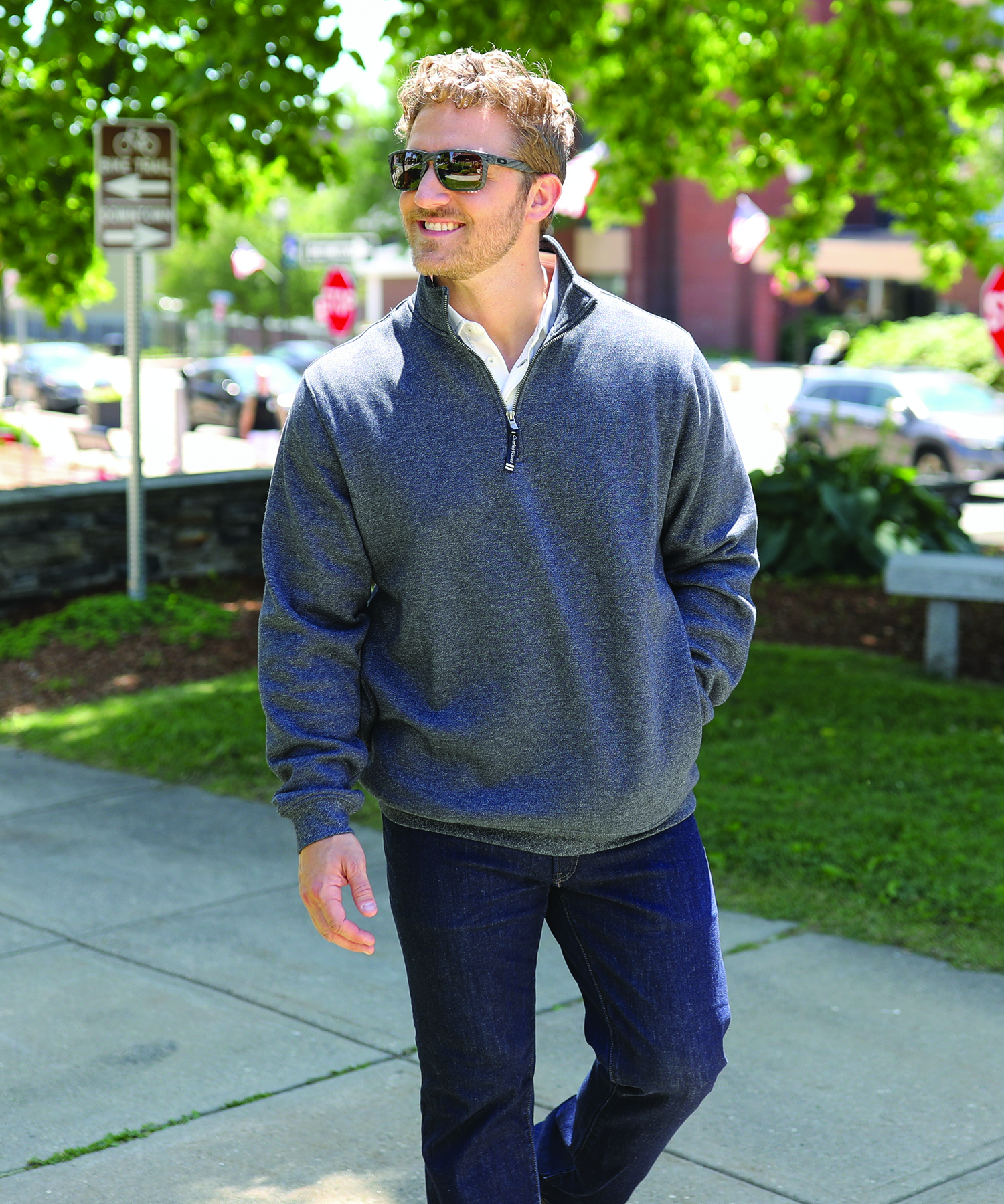 Crosswind Quarter Zip Sweatshirt, custom hoodie or sweatshirt with logo imprint 27