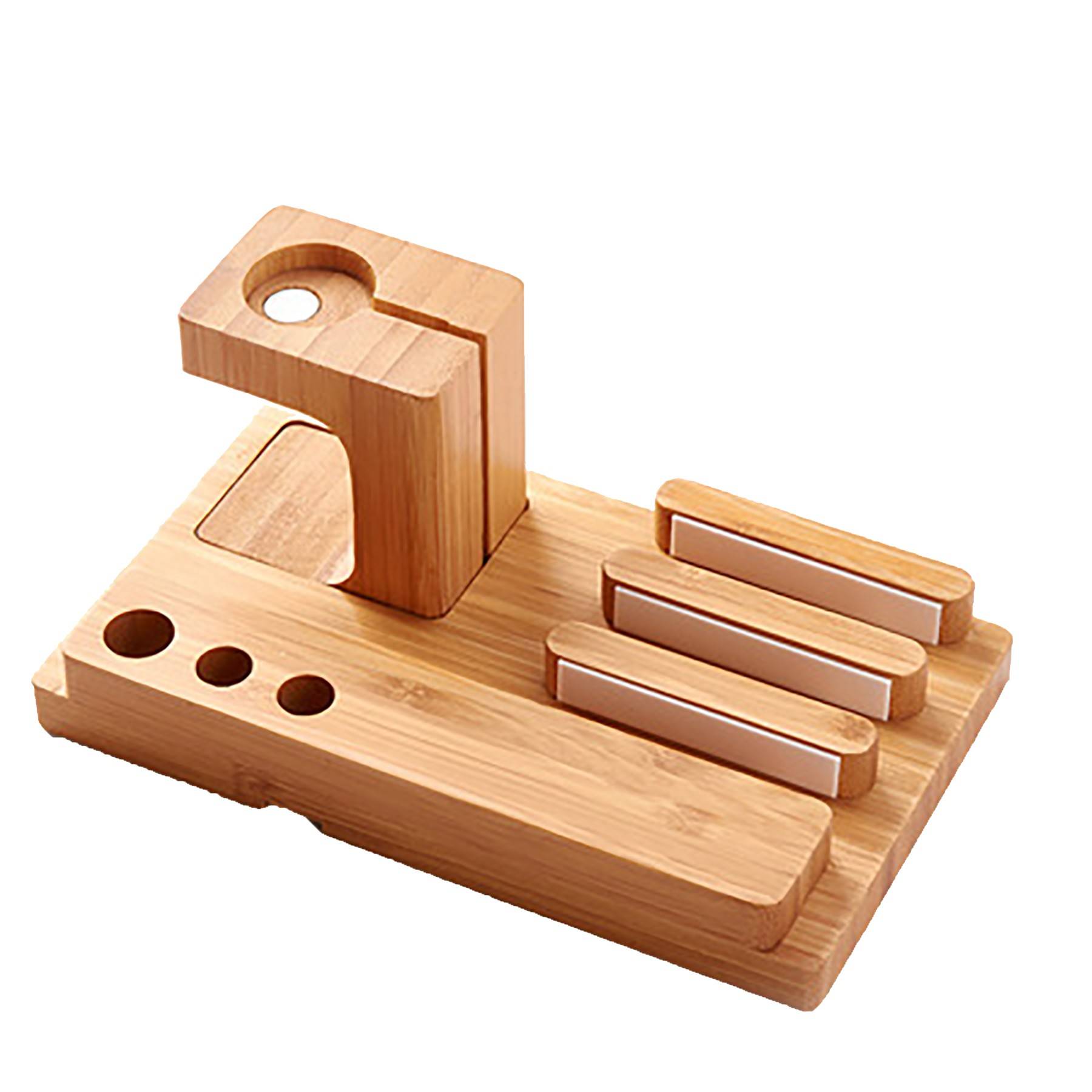 Bamboo Phone Stand 2