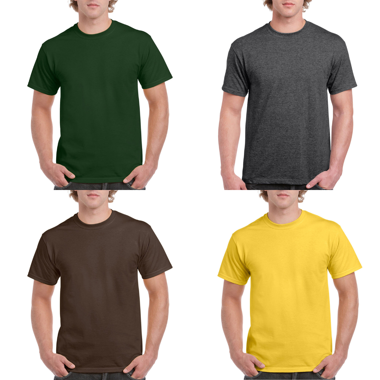 Adult 6.1 oz. Cotton Preshrunk T-Shirt 17