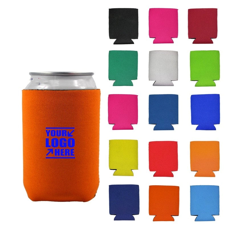 Beer Can Coolers Sleeves, custom koozie with logo imprint 2