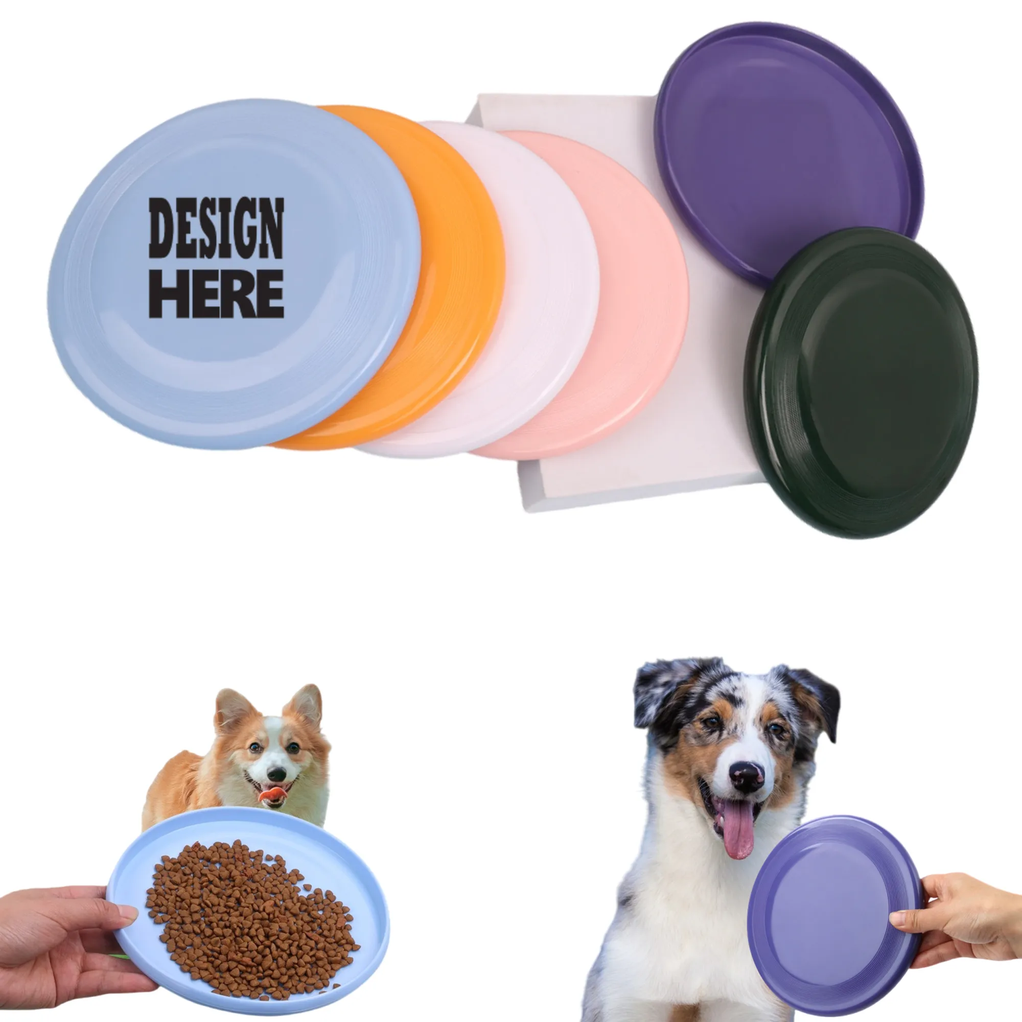 Small Dog Flying Discs Toy 3