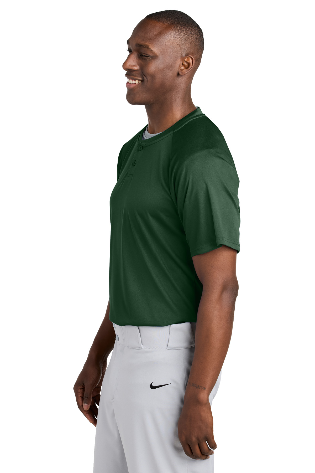Sport-Tek PosiCharge Competitor 2-Button Henley ST359 14