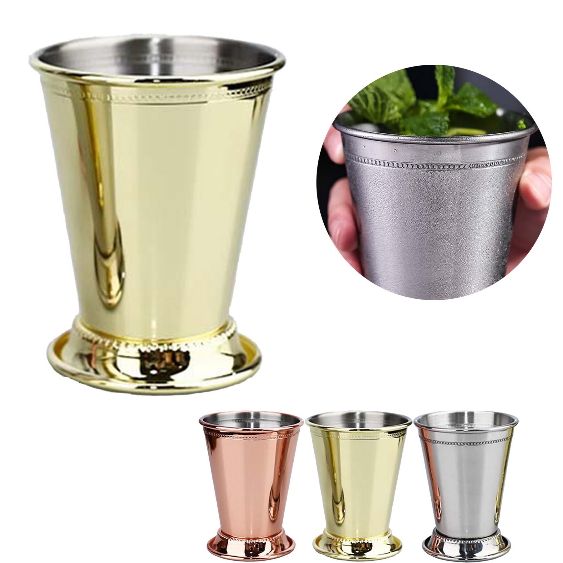Stainless Steel Metal Beer Cup 5