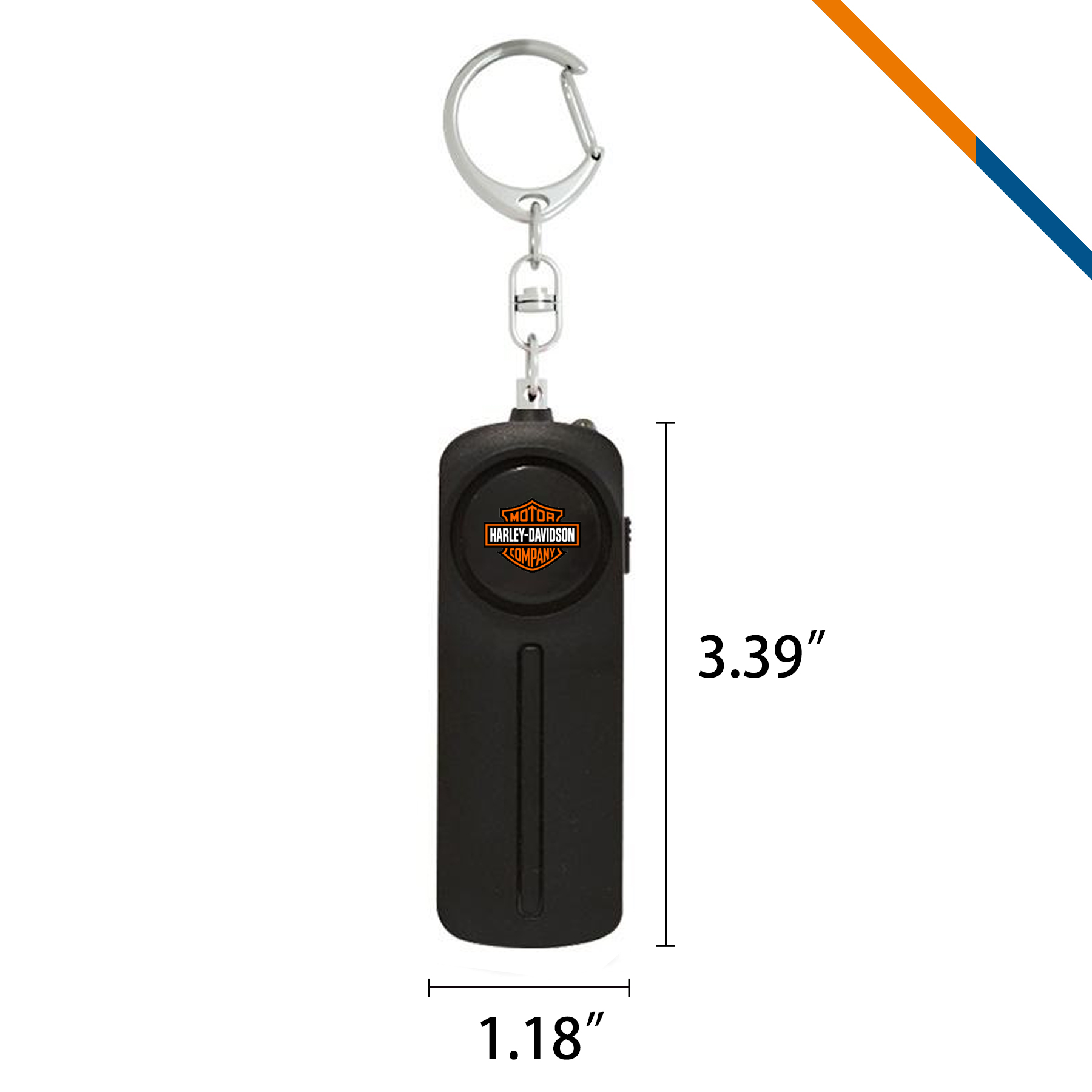 Kipsafe LED Flashlight Keychain Safety Alarm 6