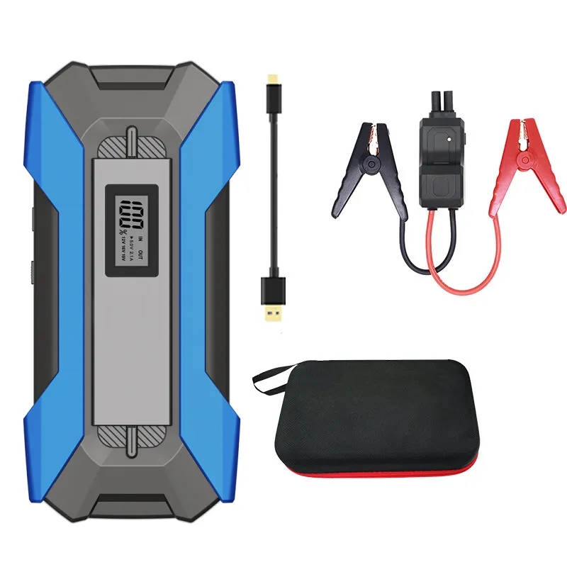 New 12V 12000mAh Emergency Multi-function Car Jump Starter 7