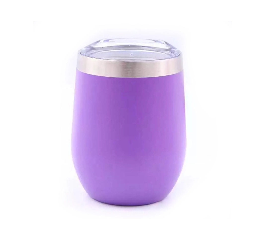 12 oz Stainless Steel Wine Mug 2