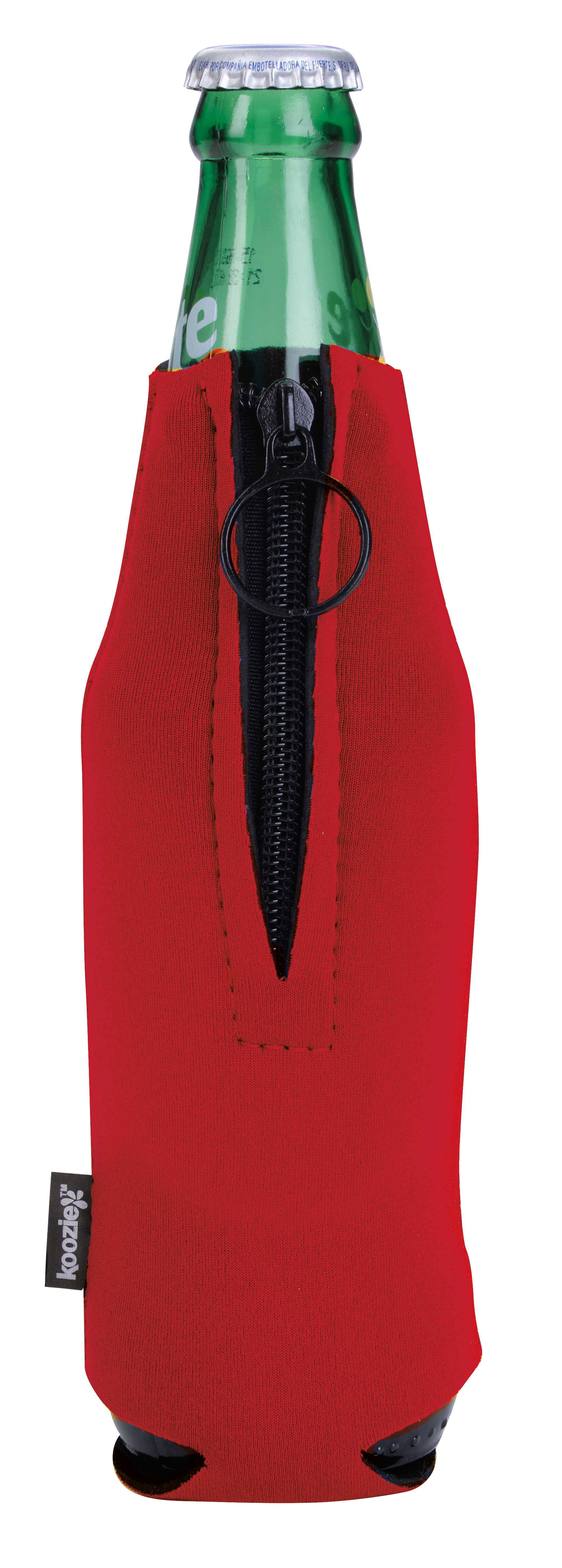 Koozie® Neoprene Zip-Up Bottle Cooler 40
